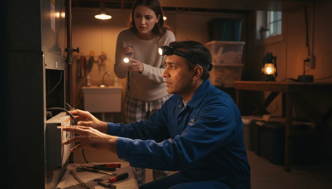 Emergency HVAC Repair in Mercer, ND near me · HVAC